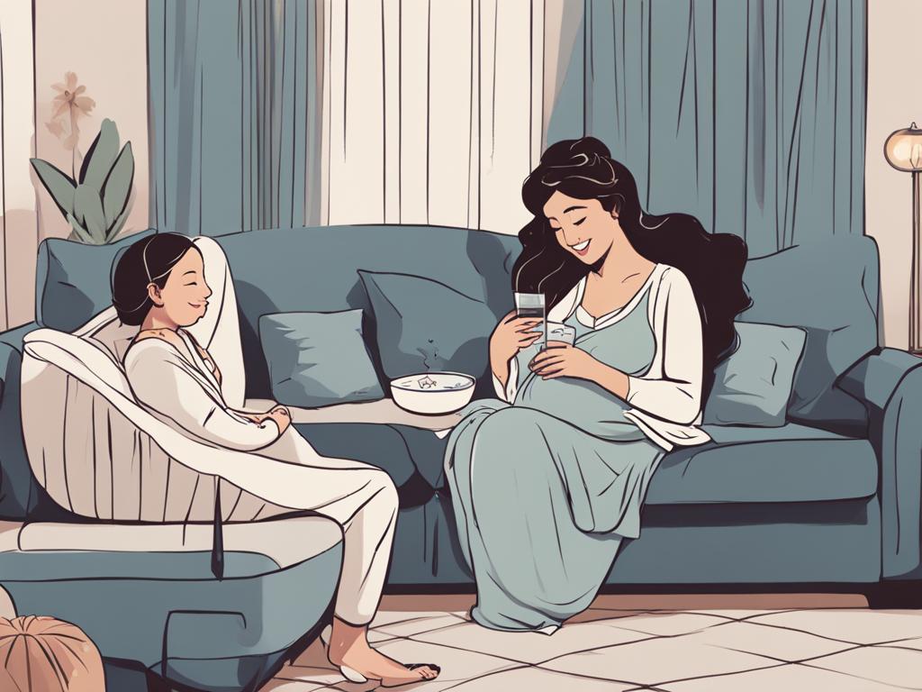 Hydration during pregnancy and breastfeeding