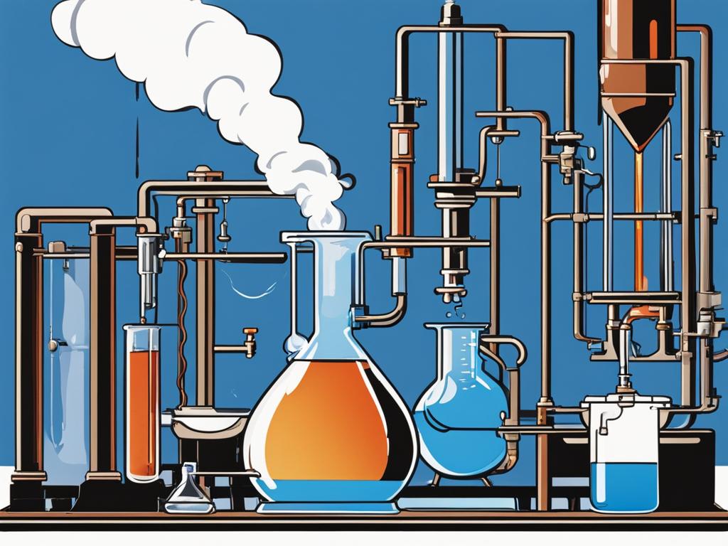 Distilled Water Purification Process
