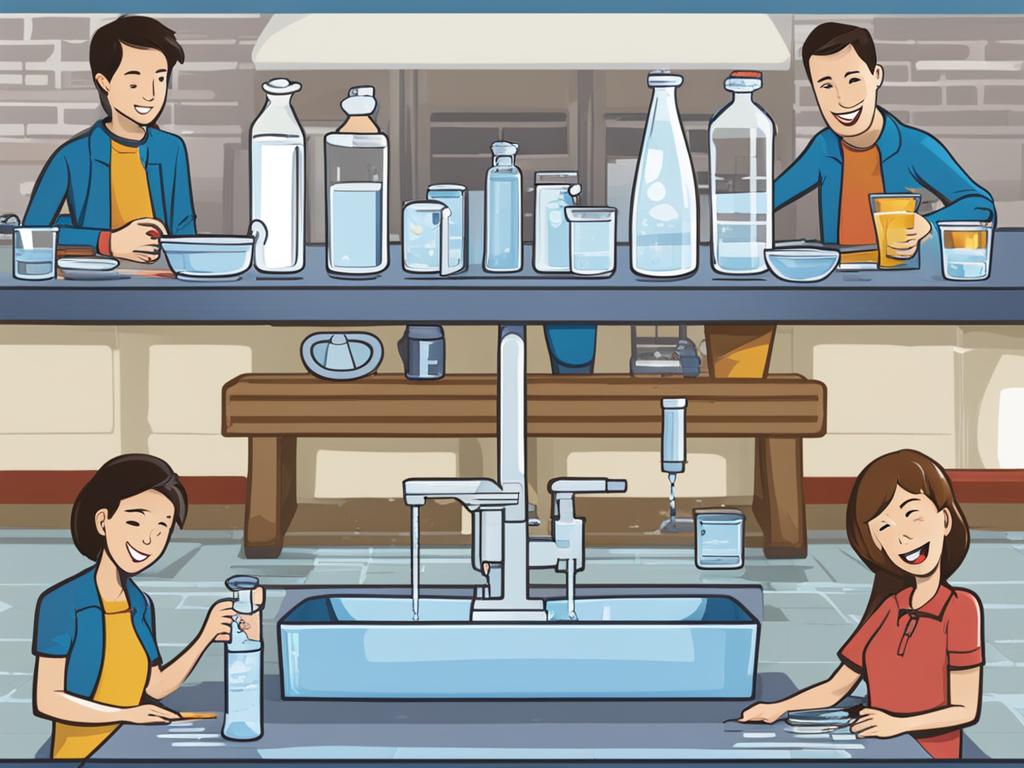 Distilled and Tap Water Comparison