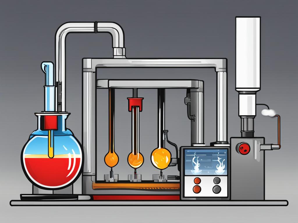 Vapor pressure diagram